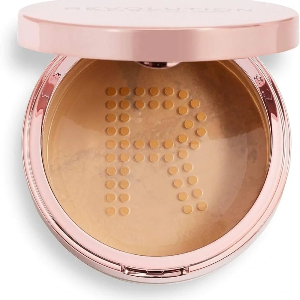 ❄️ Makeup Revolution | Conceal & Fix Setting Powder Deep Honey